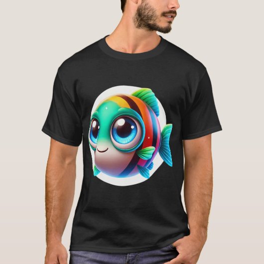 Schattige Danios Vissen T-shirt (Voorkant)