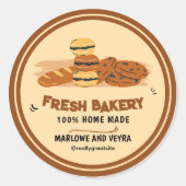 Schattige Dank U Sticker Kleurrijk en Elegant Ontw (Voorkant)