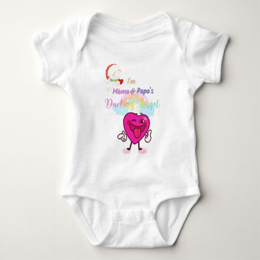 Schattige Darling Angel T-shirt (Voorkant)