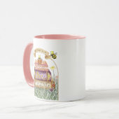 Schattige dat ik liever boekenwurm verjaardag lees mok (Voorkant links)