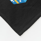 Schattige dat ik niet rustig kan blijven Het is mi Fleece Deken (Hoek)