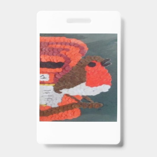 Schattige Dave Badge (Voorzijde)