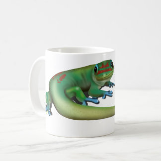 Schattige Day Gecko (de jij die tegen me praat? Te Koffiemok
