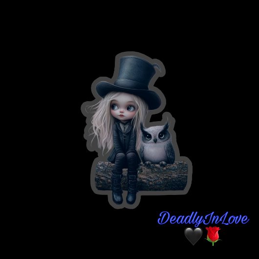 Schattige Deadly In Love stickers