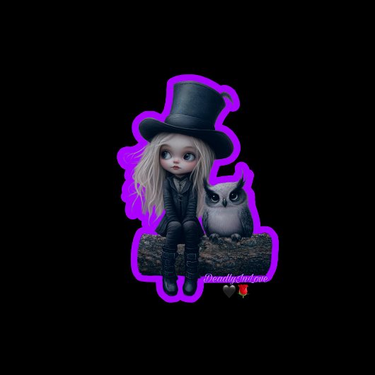 Schattige Deadly In Love stickers