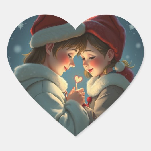 Schattige Deadly In Love stickers (Voorkant)