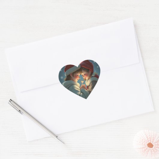 Schattige Deadly In Love stickers (Envelop)