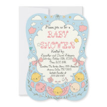 Schattige delicaat Baby shower