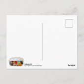 Schattige Denemarken ansichtkaart. Briefkaart (Achterkant)