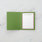 Schattige denken aan je beer Voeg bericht toe Kaart (Binnen)