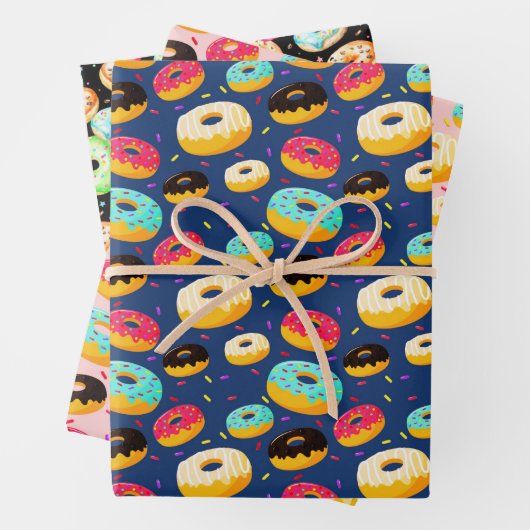 schattige deuut van het deeg inpakpapier vel (In situ)