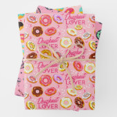 schattige deuut van het deeg inpakpapier vel (In situ)