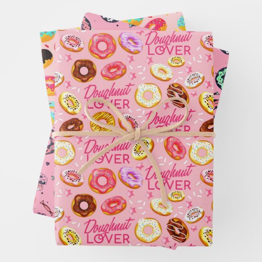 schattige deuut van het deeg inpakpapier vel (In situ)