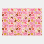 schattige deuut van het deeg inpakpapier vel (Voorkant)