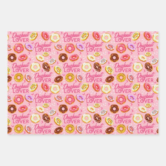 schattige deuut van het deeg inpakpapier vel (Voorkant)