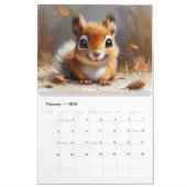 Schattige Dieren: Bos Vrienden 1 Kalender (Feb 2026)