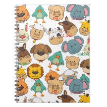 Schattige dieren cute safari catoon kinderen