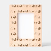 schattige dieren emoticon gezichten gegraveerde lijstjes (Voorkant)