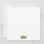 Schattige dieren klaar voor de winter (Achterkant)