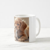 schattige dieren koffie mokken (Voorkant rechts)