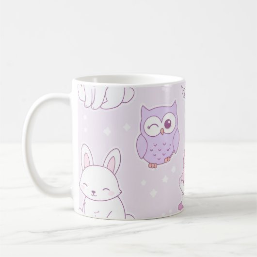 Schattige dieren koffiemok (Links)