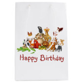 Schattige dieren medium cadeauzakje (Voorkant)