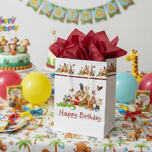 Schattige dieren medium cadeauzakje