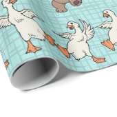 Schattige dieren moeten dansen cadeaupapier (Rol Hoek)