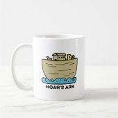 Schattige dieren Noachs ark  Koffiemok (Links)