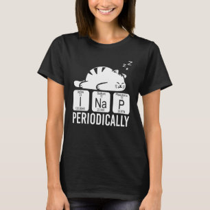 Schattige Dieren Periodiek Systeem Grappig Chemicu T-shirt