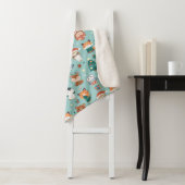 Schattige dieren Sherpa Blanket Deken (In situ)