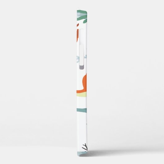 Schattige dieren: tropisch bos doodle. Case-Mate iPhone case (Achterkant / Links)