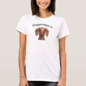 Schattige dieren van de soort Cute Dog T-shirt (Voorkant)