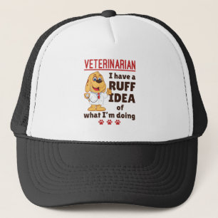 Schattige dierenarts Diergeneeskunde Hondsdokter R Trucker Pet
