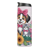 Schattige Dierenarts Thermosbeker (Geroteerd rechts)