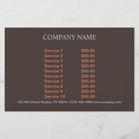 schattige dierenbeestje met puppy SPA Flyer (Achterkant)