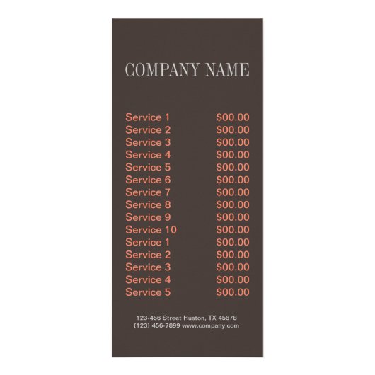 schattige dierenbeestje met puppy SPA Reclamekaart (Achterkant)