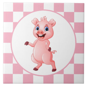 schattige dierenliefhebbers tegeltje
