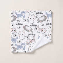 Schattige dikke katjes en Meow-harten