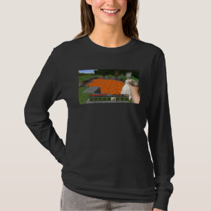 Schattige dikke rat wordt vastgepakt meme t-shirt