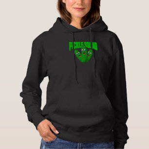 Schattige Dill Pickle Vegan Pickle Squad Hoodie