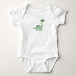schattige dino baby body romper