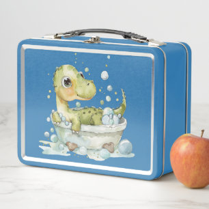 Schattige Dino Bad Tijd