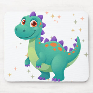 Schattige Dino in de Ruimte Muismat