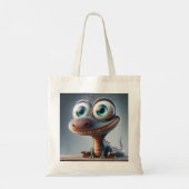 Schattige Dino Tote Bag (Achterkant)