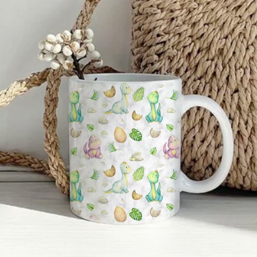 Schattige Dinosaur Baby Koffiemok