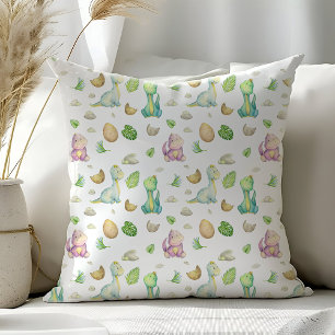 Schattige Dinosaur Baby Kussen