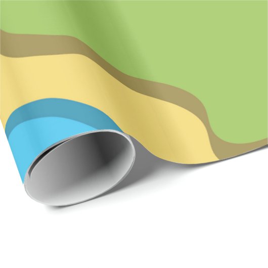 Schattige Dinosaur Cadeaupapier (Rol Hoek)