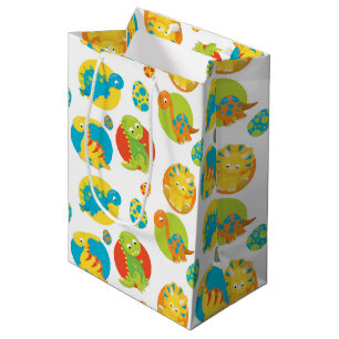 Schattige Dinosaur Medium Cadeauzakje