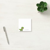Schattige Dinosaur Trendy Aangepast Post-it® Notes (Kantoor)